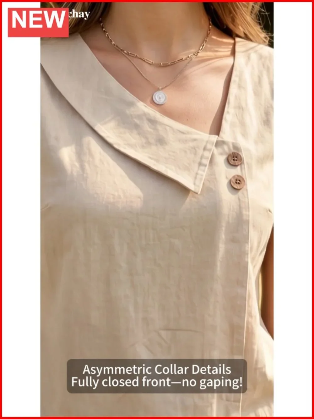 N/A chic asymmetric